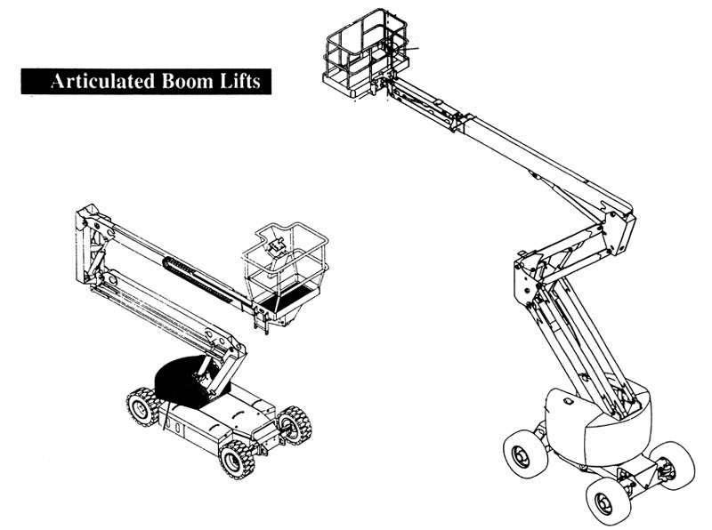 articulated boom lift